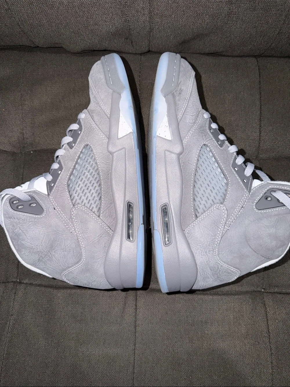 Air Jordan Retro 5 Wolf Grey -size 10 Men